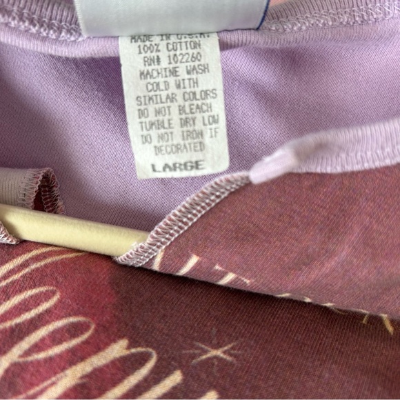 Vintage Disney's Aurora Sleeping Beauty V Neck Shirt Y2K Disneyland Resort - Picture 4 of 4